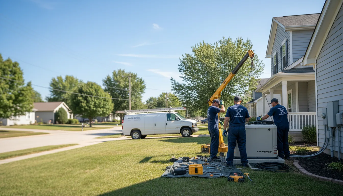 Generator Installation in Alden, KS near me